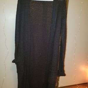 Floor length sweater